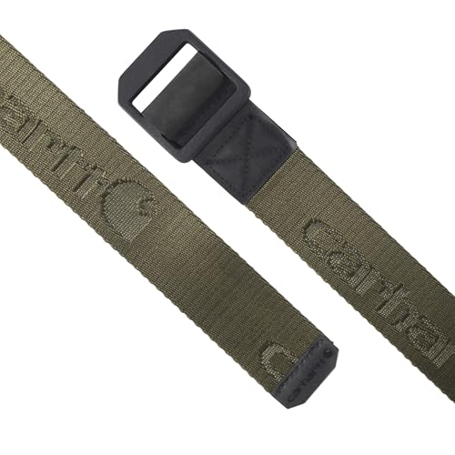 Image of Carhartt Men's Durable Nylon Webbing Belts, W /a Slim Profile Design