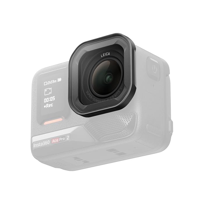 Insta360 Ace Pro 2 Filtre à Brume Noire pour des Effets cinématographiques Doux et Une Peau Lisse