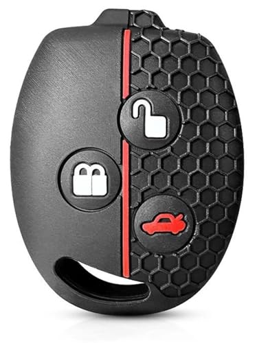Étui à clés en silicone antichoc compatible Ford Fiesta Mondeo et Transit
