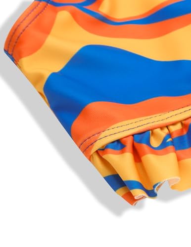 Image of Arshiner Girls Bikini Beach Swimwear 2 Piece Swimsuits Floral Printing Bathing Suits