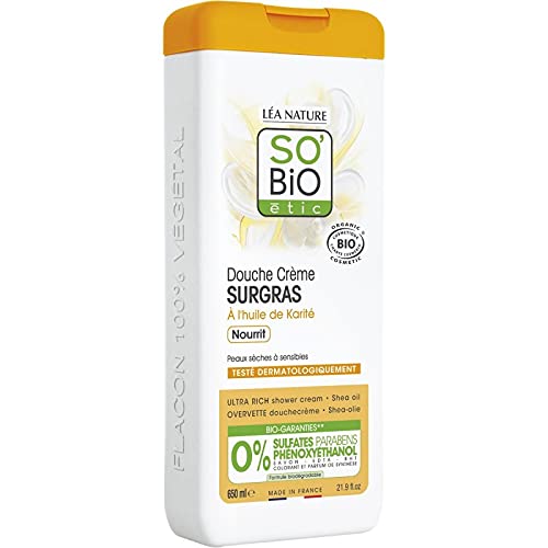 SO'BIO ÉTIC - Douche Karite Sulfate 650Ml - le Lot De 3