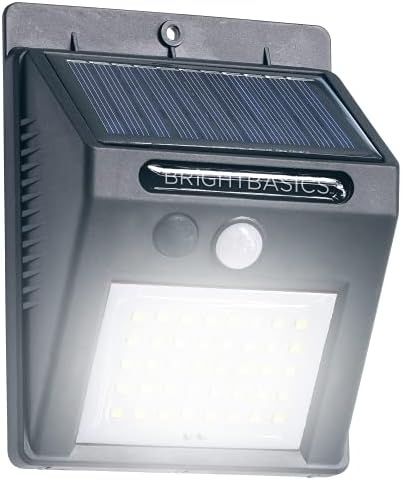 Aduro Sport Bright Basics Motion Sensor Outdoor Light Wireless LED Solar Outdoor Lights Waterproof Solar Security Light with Motion Sensor