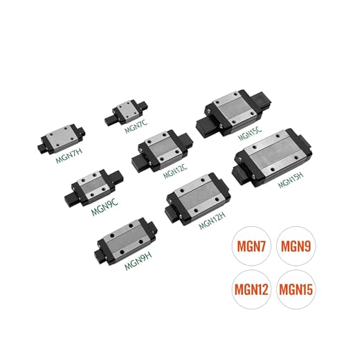 Guide de rail linéaire miniature MGN9H 280mm pour guidage de précision