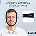 NEWGO Wisdom Teeth Ice Pack Head Wrap for Face Oral Surgery, FSA Eligible, Jaw Ice Pack for Face with 4 Hot Cold Gel Pack for TMJ, Tooth Extraction, Tonsillectomy Recovery