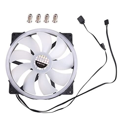 Refroidisseurs de processeur LED 200 mm avec flux d'air à haute efficacité - 2