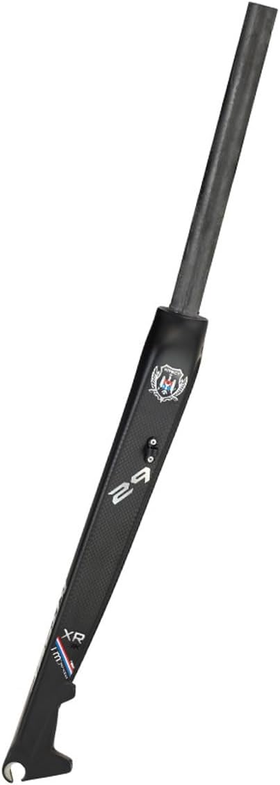 26" 27.5" 29" Ultralight Carbon Fiber Rigid Fork Mountain Bikes Fork 9 * 100mm Quick Release Bikes Front Fork 1-1/8''Straight Disc Brake Bike Hard Fork(27.5in)