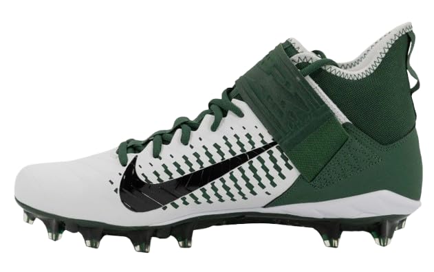 Image of Nike Men's Alpha Menace Pro 2 D Football Cleats - Black /White,7M US