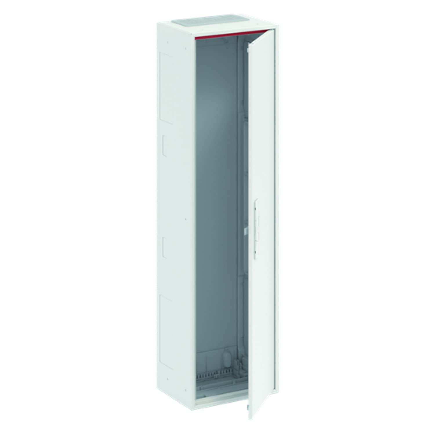 Armoire à mesurer A17 blanc discret pour l'intégration en buanderie