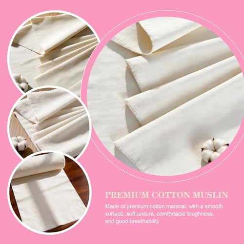 Canvas Fabric, Premium Natural Cotton Duck Canvas Fabric Wide for Arts & Crafts, Backings, Covers,1Yd (Natural, 1 Yard) — view 2