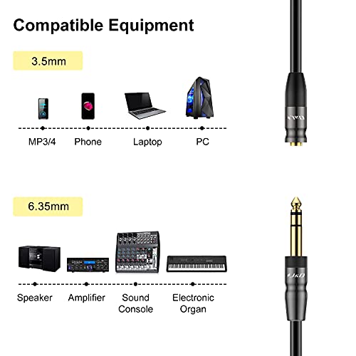 J&D 1/4 inch to 3.5mm Headphone Adapter - Image 4