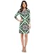 Donna Morgan Women's Printed Jersey Dress