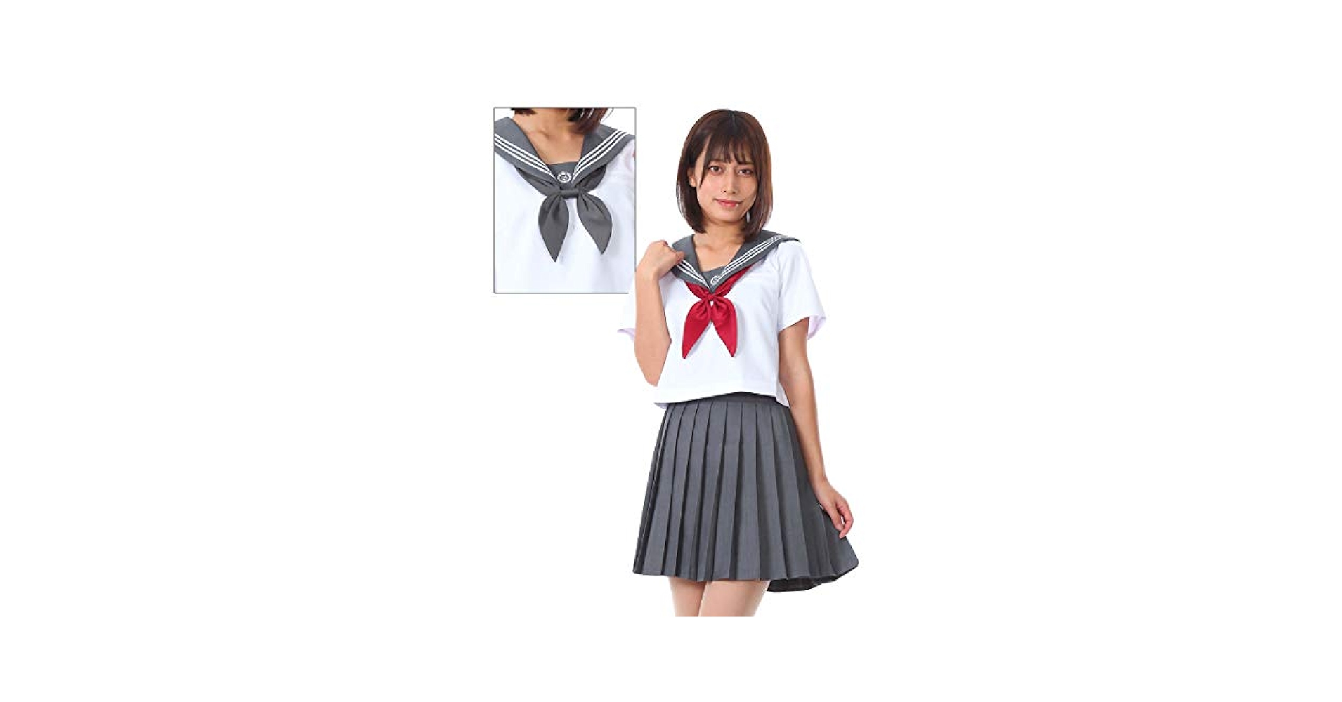 Amazon.co.jp: [JOLUCE] リボン2個セット セーラー服 コスプレ