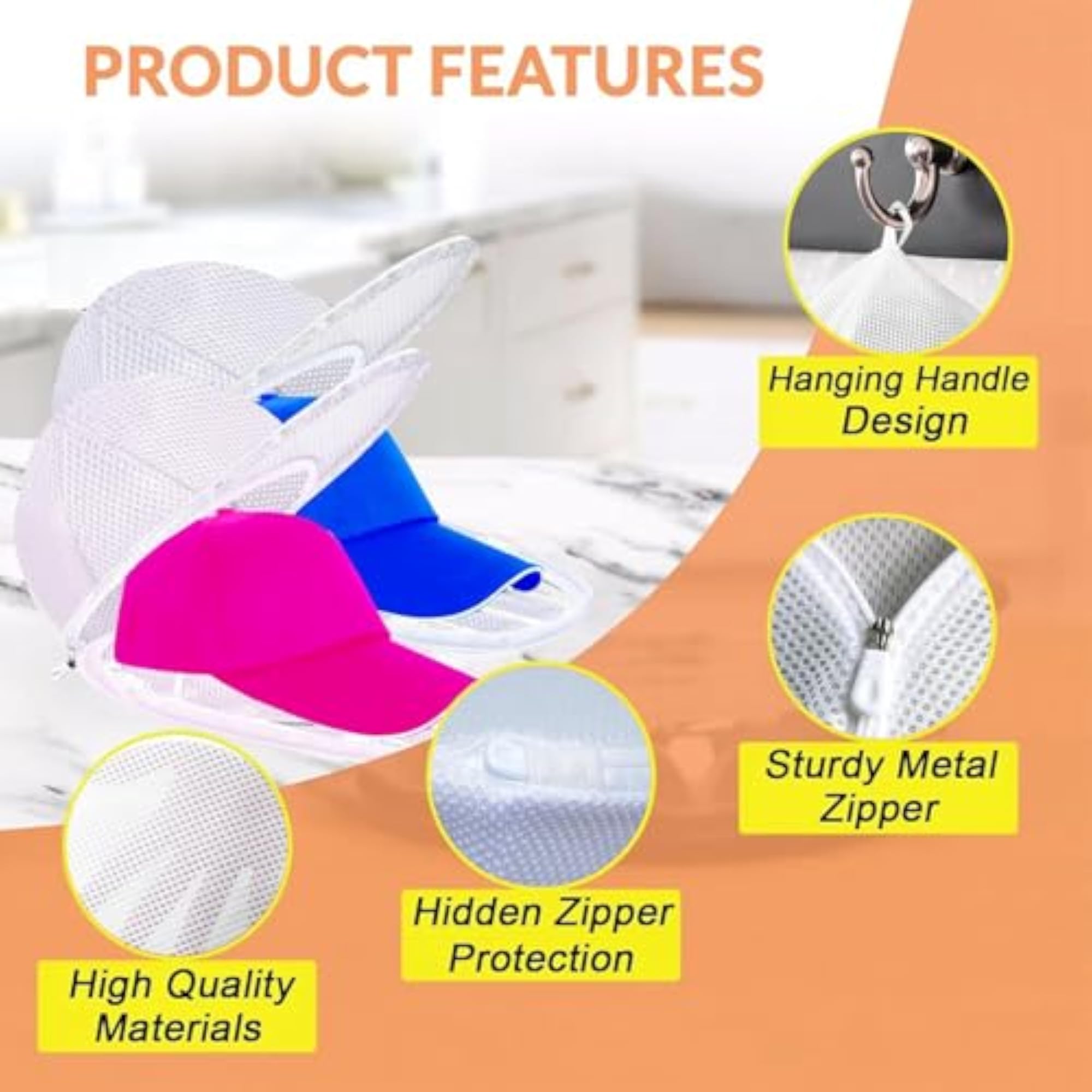 Hat Washer Cage for Washing Machine