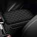 AOMSAZTO Center Console Cover Customized Armrest Cover Compatible with 2011-2019 Ford Explorer Soft Cozy Leather Arm Rest Covering for Car