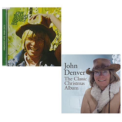 Greatest Hits - The Classic Christmas Album - John Denver Greatest Christmas Hits 2 CD Album Bundling