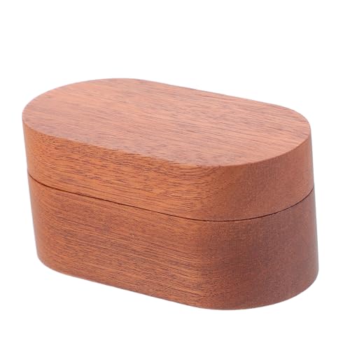 BESPORTBLE Solid Wood Guitar Pick Case Simple Storage Container for Picks Organizer for Guitars and Ukuleles Durable and Design present for Musicians