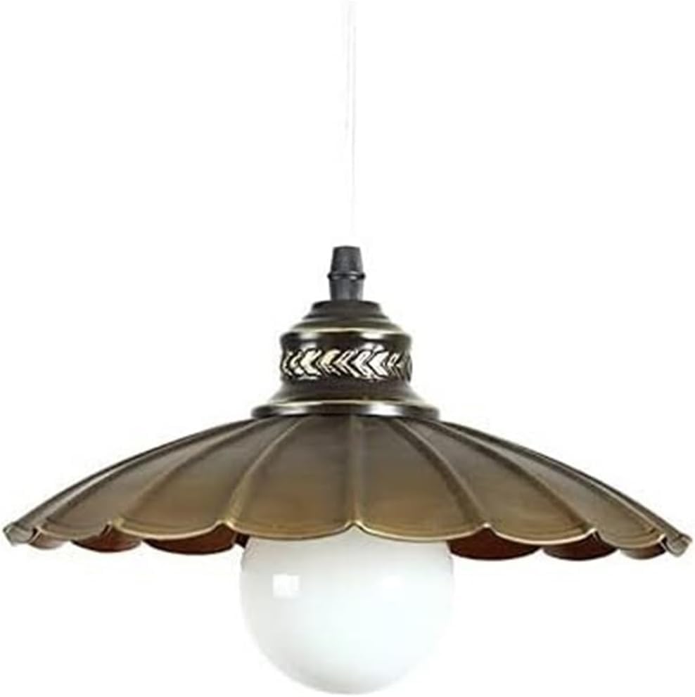 Lustre retro en fer forge E27 pour decoration de cuisine et salon