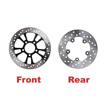 Image of Front & Rear Brake Disc PLATE Compatible with Ola S1 & S1 Pro, Silver (FRONT & REAR DISC PLATE OLA)