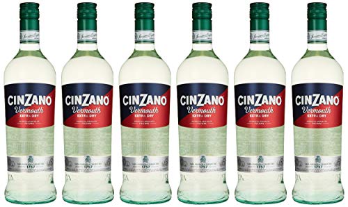 Cinzano Vermouth Extra dry - Extratrockener Vermouth nach Original-Cinzano-Rezept - 18% (6 x 0,75l) Cover