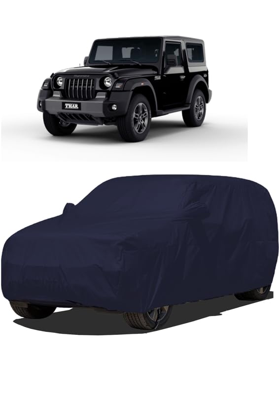 Image of J S R Waterproof Body Car Cover for Mahindra Thar