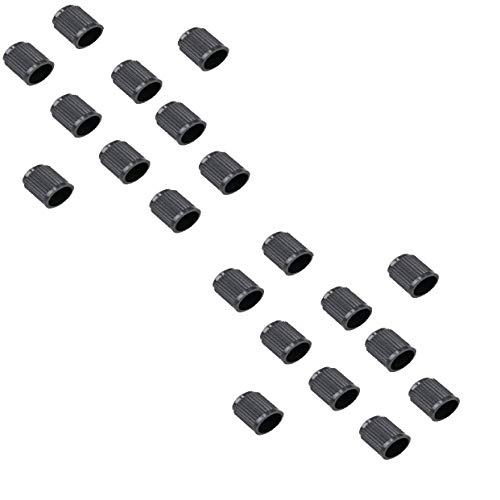 Capuchones para válvula Schrader AB Tools para rueda, neumático, coche y bicicleta, 20 unidades