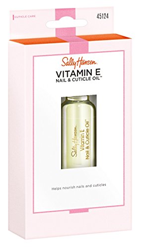 Sally Hansen Vitamin-E Nail & Cuticle Oil 0.45 Ounce (13.3ml) (3 Pack)