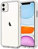 JETech Cover compatibile iPhone 11 6,1", Custodia Case con Assorbimento degli Urti e Anti-Graffio, Trasparente HD Chiaro