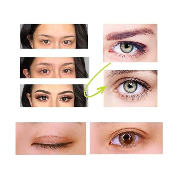 260PCS 6MM Eyelid Tapes Sticker, Invisible Eyelid Lift Strips Beauty