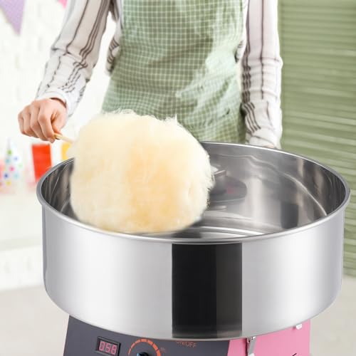 Vevor MACHINE À BARBE À PAPA ÉLECTRIQUE ROSE Cotton Candy Machine Commercial, 1000W Electric Floss Maker thumb #7