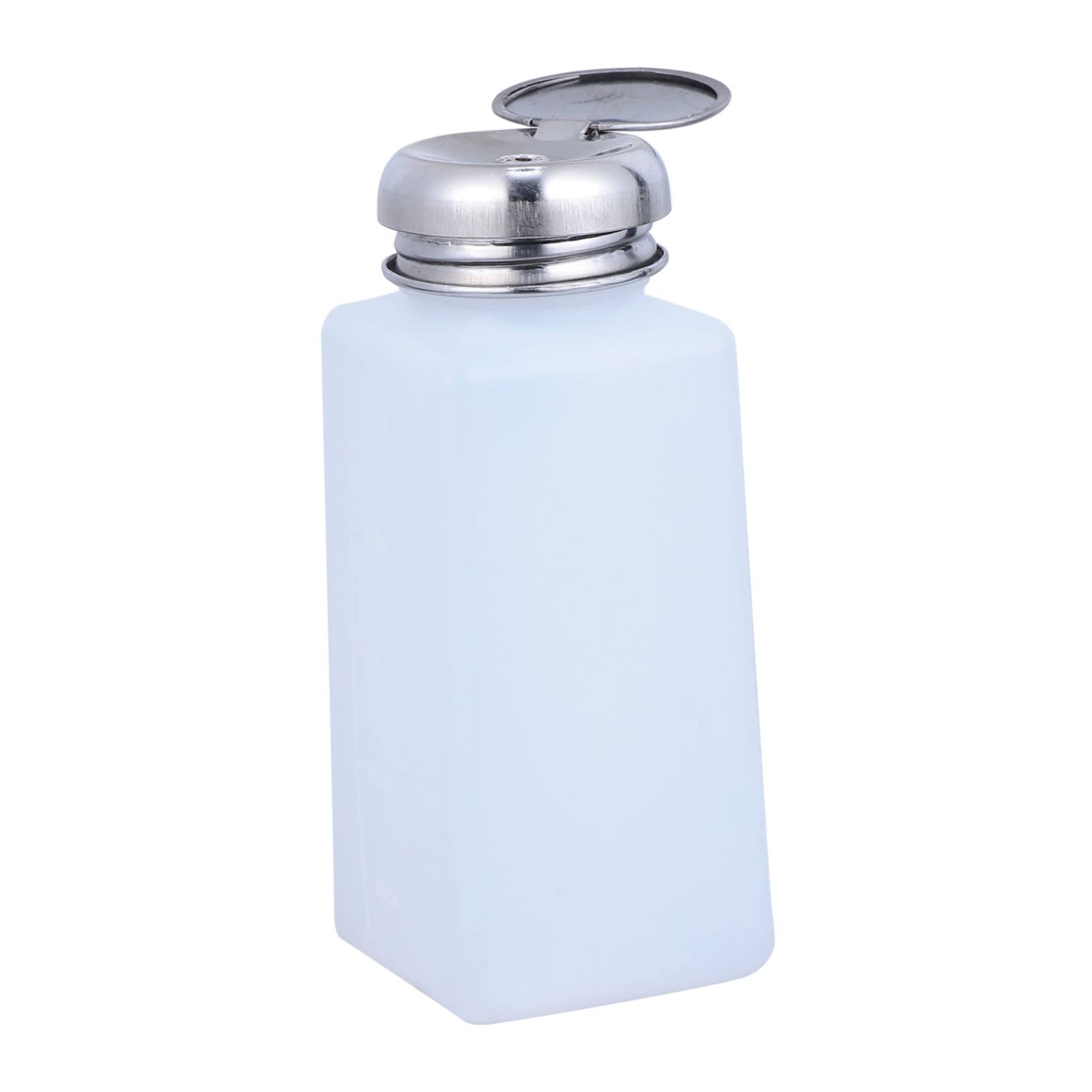 Beavorty 2Pcs Portable Static Bottle Push Type Water for and Solvents and for Industrial and Laboratory Use