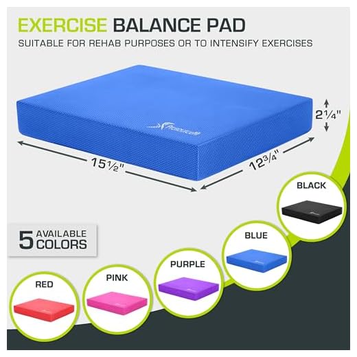 ProsourceFit Non-Slip Balance Foam Pad