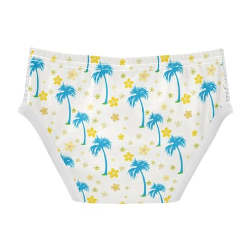 Summer Palm Tree Flowers Floral Toddler Boy's Underwear 2T 23022282