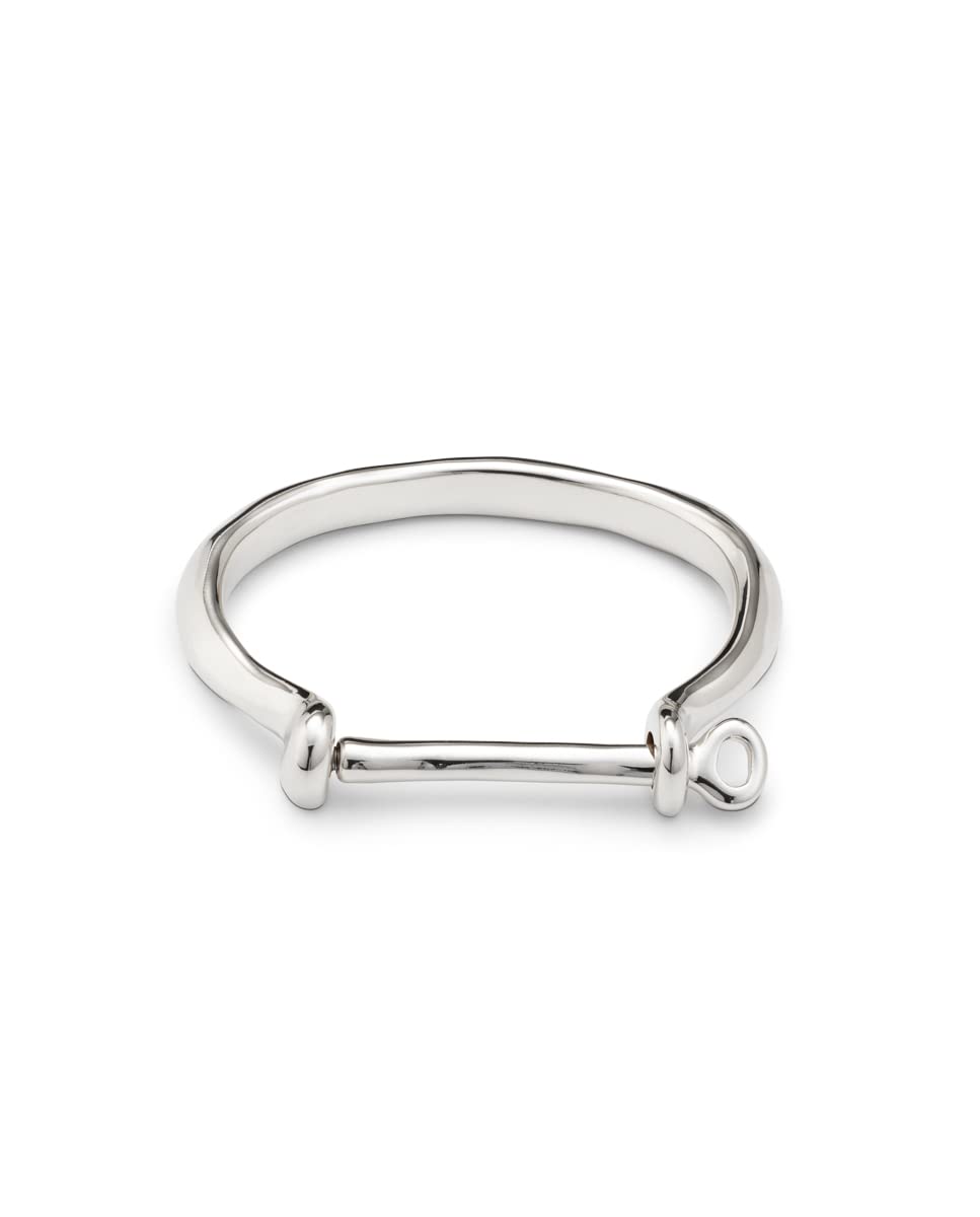 UNO de 50 - Pulsera Colección Natural para Mujer, Plata 925, Color Plata, Talla L, Fabricado en España