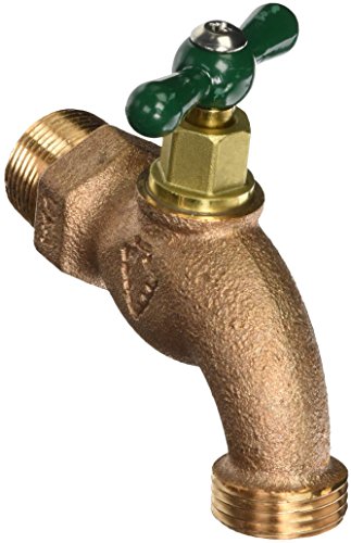 ARROWHEAD BRASS & PLUMBING 302LF 3/4\" Male Pipe Thread Lead Free, 3/4\" Hose Connection x 3/4\" Male Iron Pipe