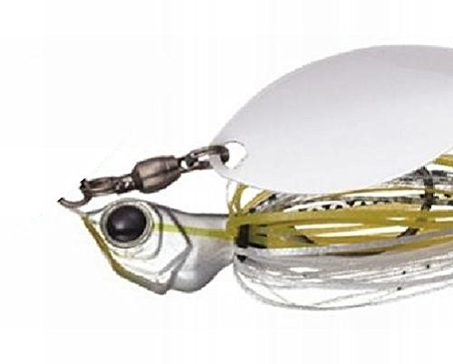 Evergreen Spinnerbait D-Zone Fly Single Willow Leaf 1/4oz Chart Shad #27