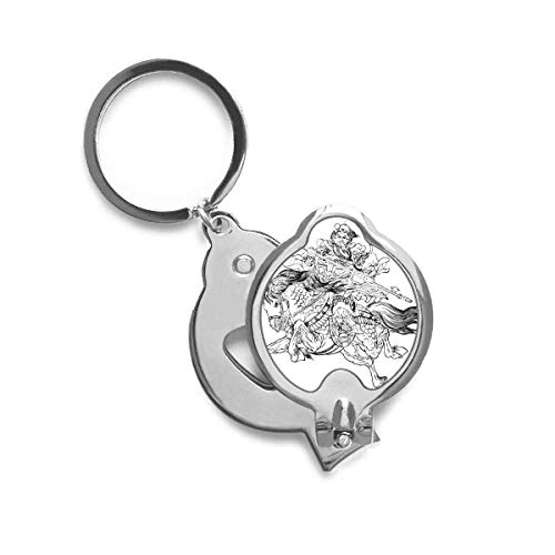 Romance des Trois Royaumes coupe-ongles de voyage pour soin des ongles