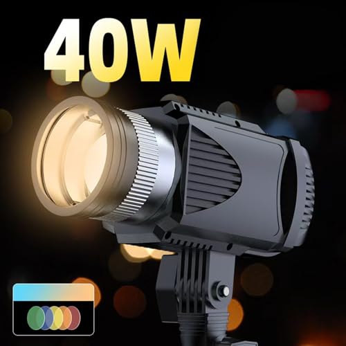 Image of 40W LED Studio Light Package Provides Brightness for Video Creators and Photographers with Photography Studio Equipment