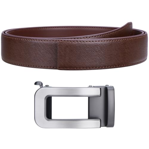 Image of Labnoft Men's PU Leather Auto-lock Belt