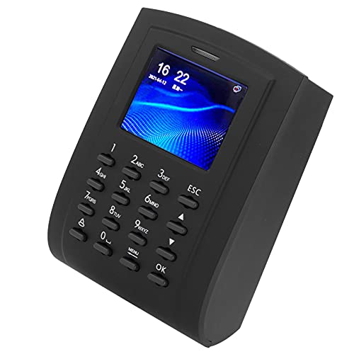 Attendance Machine, 2.4in Access Control Machine Password Card Attendance Checking Wiegand26 125KHz Door Bell