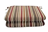 Naturesroom Sunbrella Patio Cushions - (2 Pack) - 18' W x 18' L x 2.5' T, Outdoor Chair Cushion with Comfort, Style & Durability Designed for Outdoor Living - Made in The USA