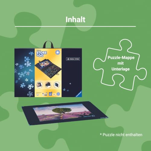 Ravensburger - Mallette à Puzzle - Puzzle de 300 à 1000 pièces - Multi-Usage - Assemblage - Tri - Transport - 17962