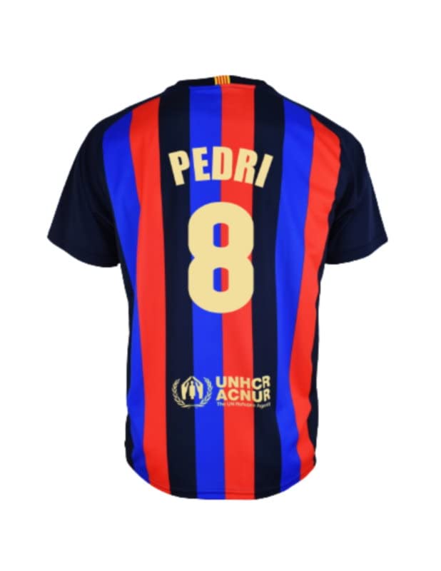 Champion's City Camiseta Pedri 8 Primera equipación 2022/23 - Réplica Oficial FC Barcelona - Adulto