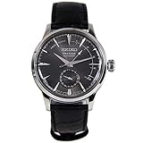 Seiko Mens Analogue Automatic Watch with Leather Strap SSA345J1