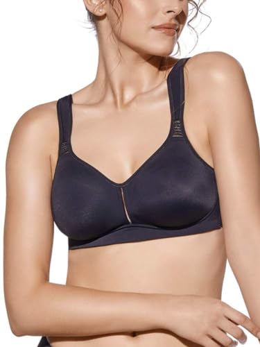 Selene ELVIRA, Sujetador sin Aros Para Mujer, Negro, ES 110D