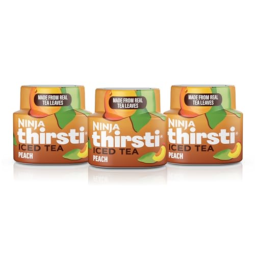Ninja Thirsti Flavored Water Drops, Iced Tea Peach, Zero Calories