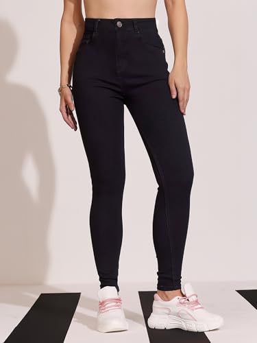 Image of Dolce Crudo Distressed High Rise Skinny Jeans for Women