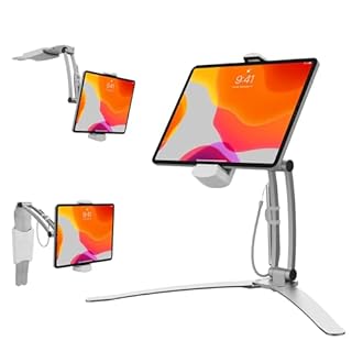 CTA Digital 3-in-1 iPad Tablet Mount – Multipurpose Universal Kitchen