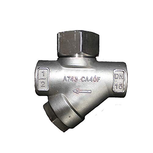 AETOOL - Thermodynamic Stainless Steel Steam Valve DN15 DN20 DN25 Type Y Female Thread Disc Type Steam Trap CS19W (DN20)