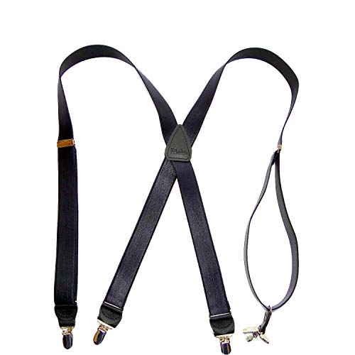 Image of Hold-Up Formal Series Men's X & Y-Back Suspenders with No-Slip Clips