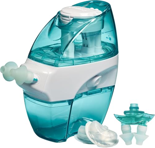 Navage Multi-User Bundle - Navage Irrigation System - Saline Nasal Rinse Kit with 1 Nose Cleaner, 30 Salt Pods, and Extra Nasal Dock and Pair of Nose Pillows